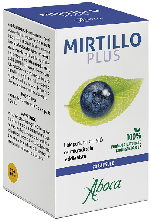 MIRTILLO PLUS 70 CAPSULE - FarmaLucia