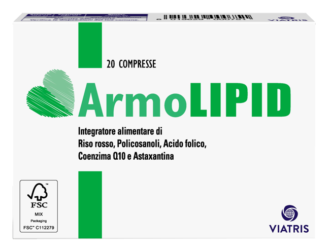 ARMOLIPID 20 COMPRESSE - FarmaLucia