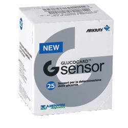 STRISCE MISURAZIONE GLICEMIA GLUCOCARD G SENSOR 25 PEZZI - FarmaLucia
