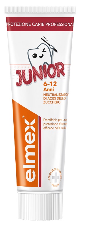 ELMEX JUNIOR PROFESSIONAL DENTIFRICIO 75 ML - FarmaLucia