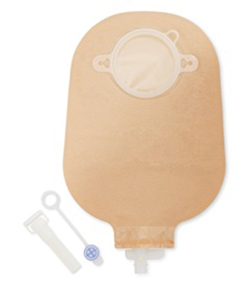 SACCA UROSTOMIA ANATOMICA URO RUBINETTO DI CHIUSURA DI SICUREZZA NOVA 2 43MM 10 PEZZI+1ATTATORE+TAPPINI ESTERNI - FarmaLucia