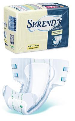 PANNOLONE PER INCONTINENZA SERENITY CLASSIC SUPERDRY FORMATO EXTRA LARGE 30 PEZZI - FarmaLucia
