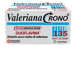 VALERIANA CRONO 135 CON DUOFLAVINA FAST ACTION 30 COMPRESSE - FarmaLucia