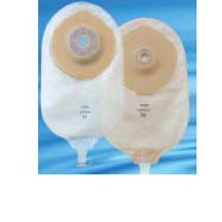 SACCA PER UROSTOMIA TRASPARENTE RITAGLIABILE CONVEX URO CON CONVESSITA' MORBIDA DIAMETRO 13-32 MM INIZIO CONVESSITA' 32 MM 10 PEZZI - FarmaLucia