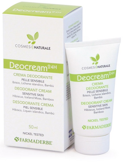 DEOCREAM CREMA DEODORANTE PELLI SENSIBILI 50 ML - FarmaLucia