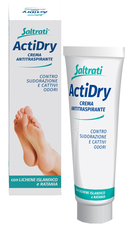 SALTRATI ACTIDRY CREMA ANTITRASPIRANTE 100 ML - FarmaLucia