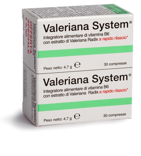 VALERIANA SYSTEM 30 COMPRESSE + 30 COMPRESSE - FarmaLucia