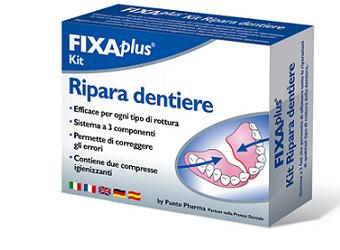 RIPARA DENTIERE KIT FIXAPLUS - FarmaLucia