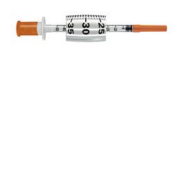 SIRINGA PER INSULINA PIC INSUMED 0,5 ML 100 UI AGO GAUGE 31 LUNGHEZZA 8 MM SENZA SPAZIO MORTO 3 SACCHETTI DA 10 PEZZI - FarmaLucia