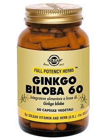 GINKGO BILOBA 60 60 CAPSULE VEGETALI - FarmaLucia