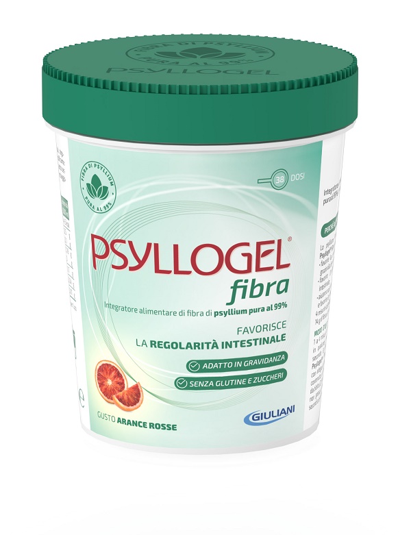 PSYLLOGEL FIBRA ARANCE ROSSE VASO 170 G - FarmaLucia