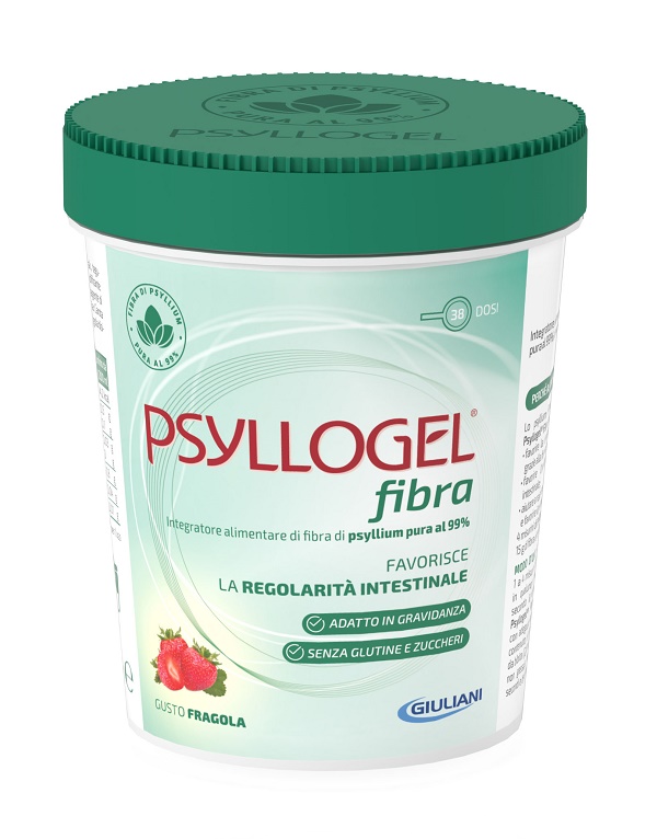 PSYLLOGEL FIBRA FRAGOLA VASO 170 G - FarmaLucia