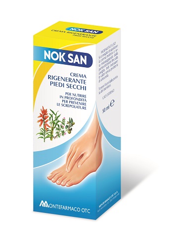 NOK SAN CREMA RIGENERANTE PIEDI SECCHI 50 ML - FarmaLucia