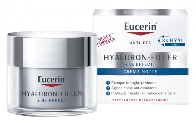 EUCERIN CREMA HYALURON-FILLER NOTTE 50 ML - FarmaLucia