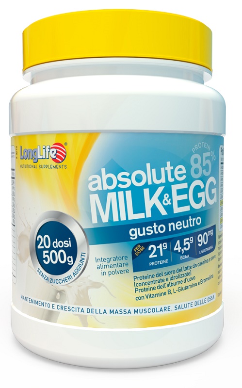 LONGLIFE ABSOLUTE MILK&EGG 500 G - FarmaLucia