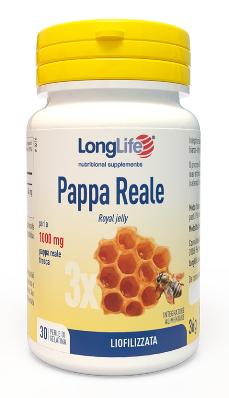 LONGLIFE PAPPA REALE 30 PERLE IN GELATINA - FarmaLucia
