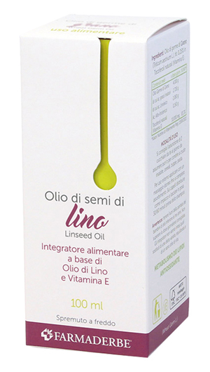 OLIO ALIMENTARE LINO SEMI 100 ML - FarmaLucia