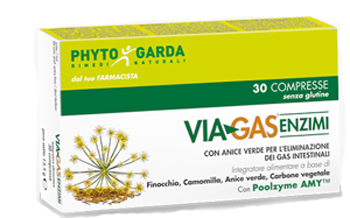 VIAGAS ENZIMI 30 COMPRESSE - FarmaLucia