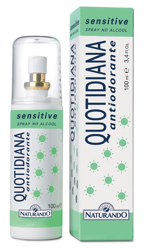 QUOTIDIANA ANTIODORANTE SPRAY SENSITIVE 100 ML - FarmaLucia