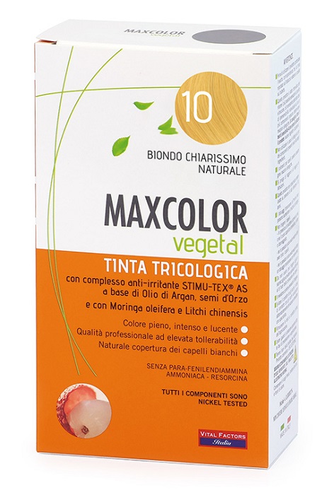 MAX COLOR VEGETAL 10 TINTURA 140 ML - FarmaLucia