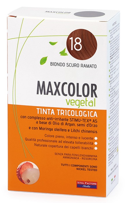 MAX COLOR VEGETAL 18 TINTURA 140 ML - FarmaLucia