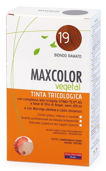 MAX COLOR VEGETAL 19 TINTURA 140 ML - FarmaLucia