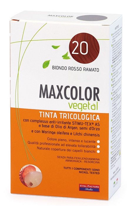 MAX COLOR VEGETAL 20 TINTURA 140 ML - FarmaLucia