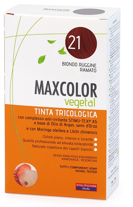 MAX COLOR VEGETAL 21 TINTURA 140 ML - FarmaLucia