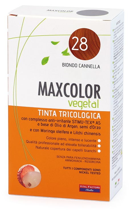 MAX COLOR VEGETAL 28 TINTURA 140 ML - FarmaLucia
