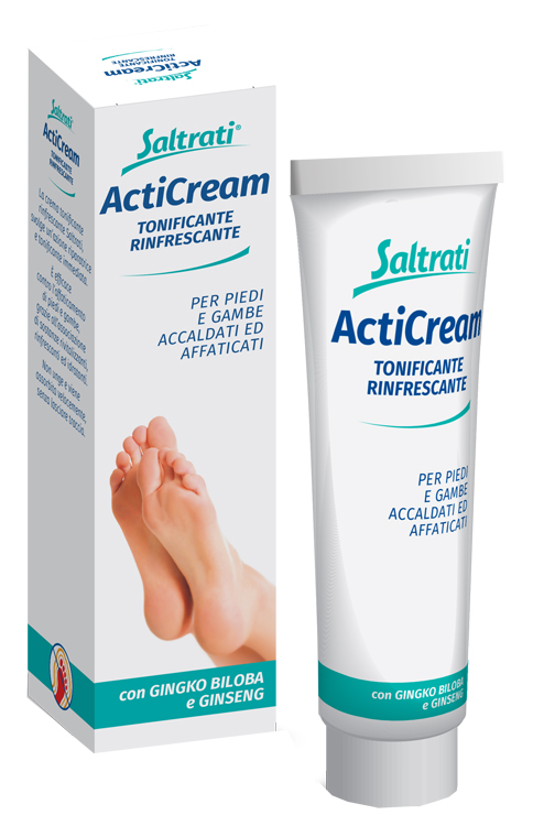 SALTRATI ACTICREAM TONIFICANTE RINFRESCANTE PER PIEDI E GAMBE 100 ML - FarmaLucia