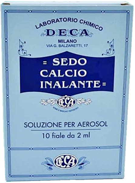 SEDO CALCIO INALANTE SOLUZIONE AEROSOL 10 FIALE 2 ML - FarmaLucia