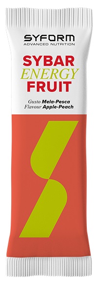 SYBAR ENERGY FRUIT BARRETTA MELA-PESCA 40 G - FarmaLucia