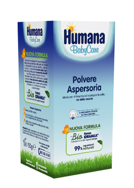 HUMANA BABY CARE POLVERE ASPERSORIA 150 G - FarmaLucia