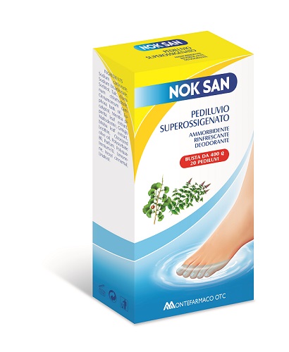 NOK SAN PEDILUVIO SUPEROSSIGENATO 400 G - FarmaLucia