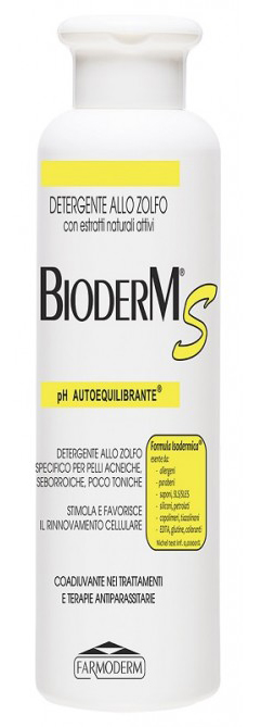 BIODERM S ANTIACNE ANTISEBO 250 ML - FarmaLucia