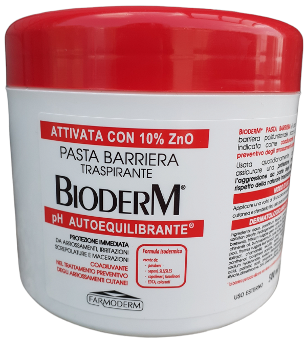 BIODERM PASTA BARRIERA ZINCO 500 ML - FarmaLucia