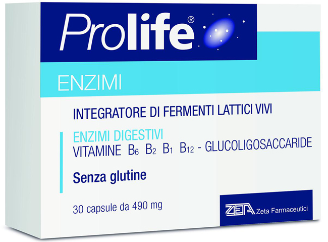 PROLIFE ENZIMI 30 CAPSULE - FarmaLucia