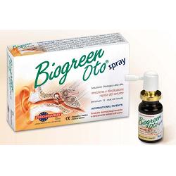 SOLUZIONE OTOLOGICA BIOGREEN OTO SPRAY RIMOZIONE E DISSOLUZIONE CERUME 13 ML - FarmaLucia