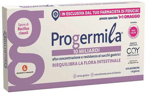 PROGERMILA 10 MILIARDI 6 FLACONCINI 10 ML - FarmaLucia