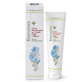 RISTRUTTURA CREMA RISTRUTTURANTE CAPELLI FRAGILI E SFIBRATI OLIO ED ESTRATTO DI LINO 150 ML - FarmaLucia