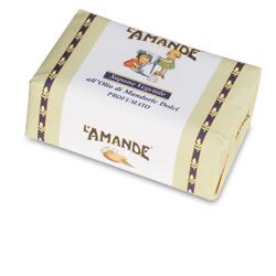 L'AMANDE MARSEILLE SAPONE VEGETALE OLIO MANDORLE DOLCI 200 G - FarmaLucia
