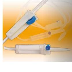 DEFLUSSORE PER INFUSIONE STERILE FLEBO SENZA AGO CON ROLLER CURA IN APIROGENO MONOUSO 1 PEZZO - FarmaLucia