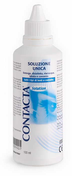 SOLUZIONE UNICA ISOTONICA CONTACTA 100 ML - FarmaLucia