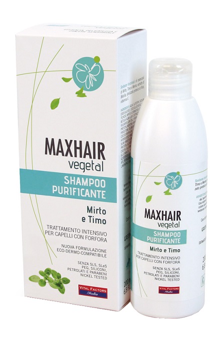 MAXHAIR VEGETAL SHAMPOO PURIFICANTE 200 ML - FarmaLucia