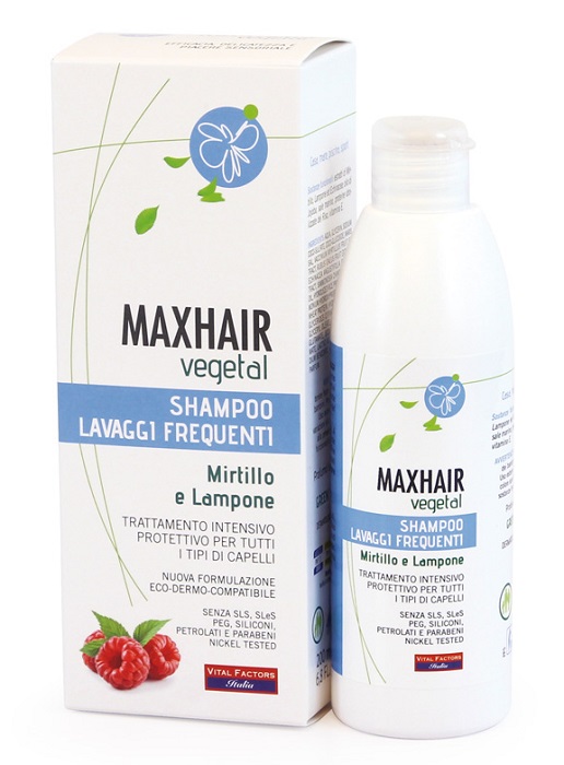 MAXHAIR VEGETAL SHAMPOO LAVAGGI FREQUENTI 200 ML - FarmaLucia