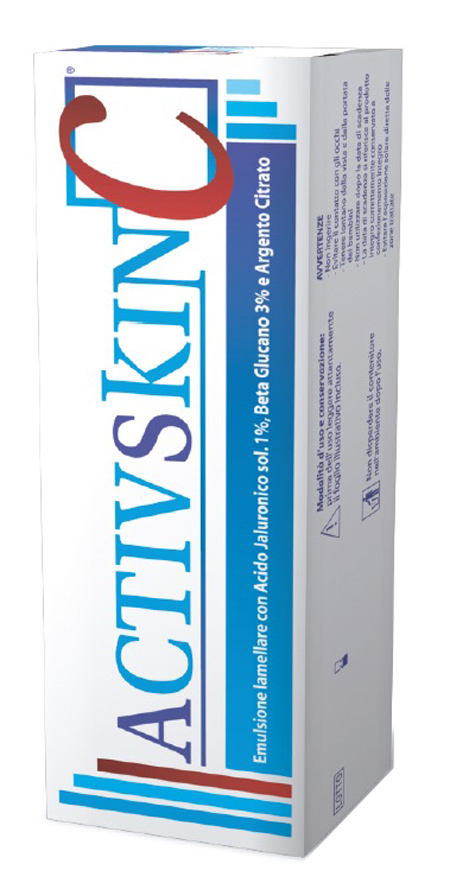 EMULSIONE IAMELLARE ACTIV SKIN CON ACIDO JALURONICO 1% BETA GLUCANO 3% E ARGENTO CITRATO 30 ML - FarmaLucia