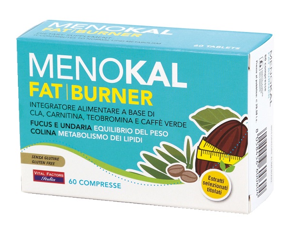 MENOKAL FAT BURNER 60 COMPRESSE - FarmaLucia