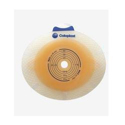 PLACCA PER ILEOSTOMIA E COLOSTOMIA SISTEMA A 2 PEZZI SENSURA CLICK FORO RITAGLIABILE 10-45 MM FLANGIA 50 MM 5 PEZZI - FarmaLucia