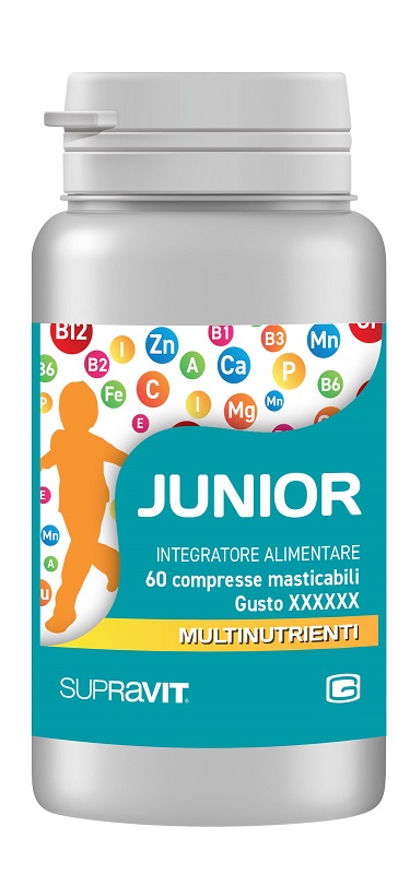 SUPRAVIT JUNIOR 60 COMPRESSE MASTICABILI - FarmaLucia