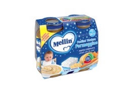 MELLIN BABY CENA COMPLETA FORMAGGINO PASTICA 2 PEZZI DA 200 G - FarmaLucia